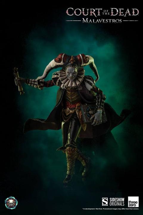 Actual product image ThreeZero Court of the Dead figurine 1/6 Malavestros 26 cm