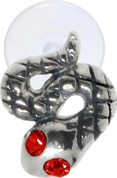 Bijouteria Ohrpiercing (Bioplast, Kristall, Silber 925)
