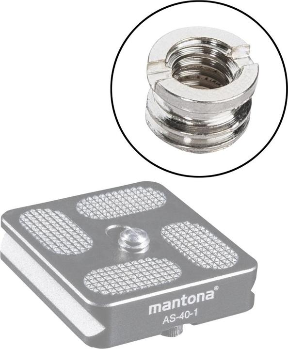 Produktbild Walimex Gewindeadapter 1/4 auf 3/8 Zoll Krempe (Anschlussring)