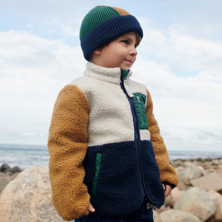 Actual product image Liewood Ezra Beanie Garden Mix