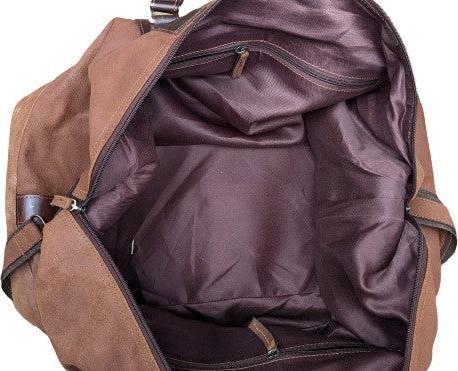 Produktbild Only-Bags.Store Leder Seesack, handgefertigte Leder Weekender, Turnbeutel, Urlaub Seesack, Reisetasche