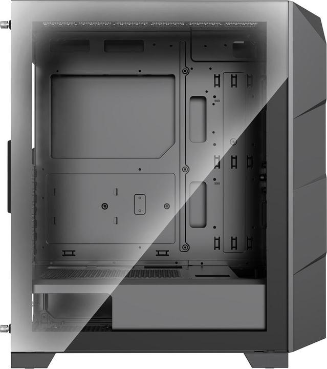 Actual product image Xilence Xilent Breeze II ATX PC Case black (mATX, Mini-ITX, ATX)