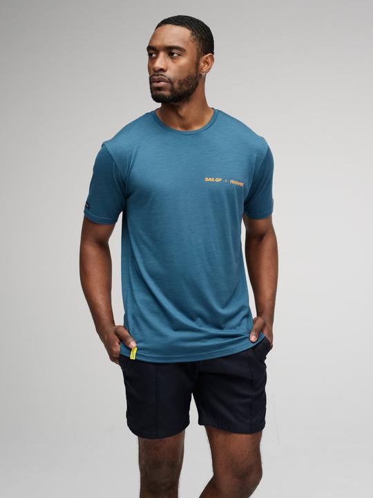 Actual product image Mover Plastic Free Sportswear SailGP x Mover Light Merino T-Shirt (XS)