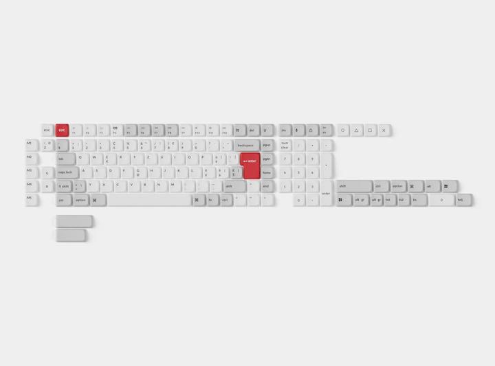 Image du produit Keychron Low Profile ISO-CH Keycap Set 135 Keys
