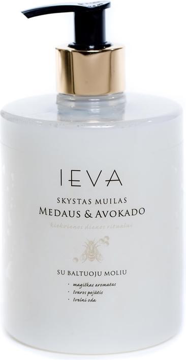 Immagine prodotto Ieva Sapone Liquido Miele E Avocado 500 ml (Sapone liquido, 500 ml)