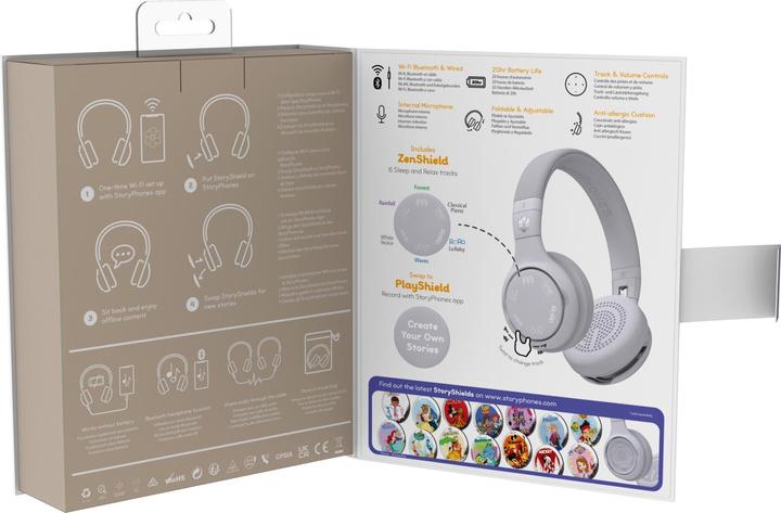 Actual product image StoryPhones Wireless headphones (German, French, Italian, English, Spanish)
