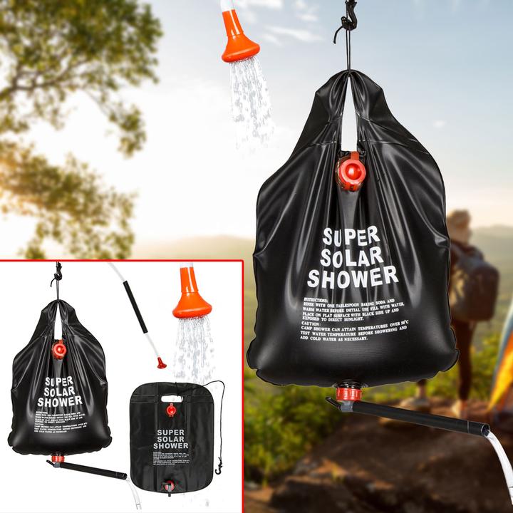 Produktbild Ootb Schwarze Camping-Dusche für ca. 10 Liter