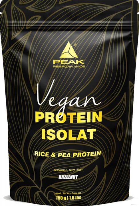Produktbild Peak Ice Works Vegan Protein Isolate (Haselnuss, 1 Stk., 750 g)