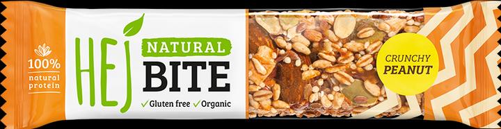 Actual product image HEJ Nutrition Natural Bite (12 x 40g) (Crunchy Peanut, 1 pcs., 480 g)