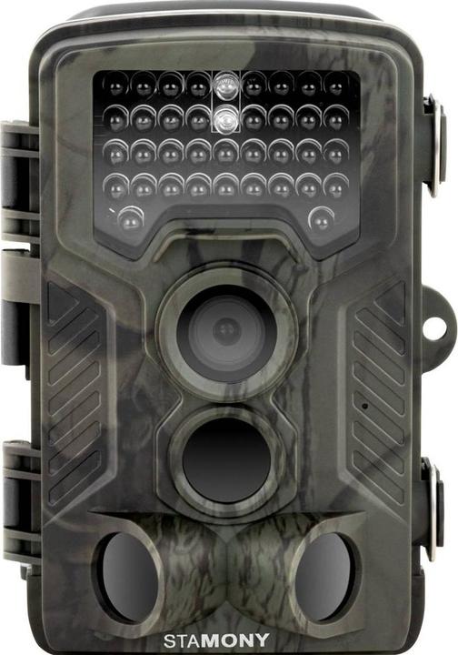 Produktbild Stamony Wildkamera Fotofalle Überwachungskamera 8MP Full HD 42 IR-LEDs 20m 0,3s