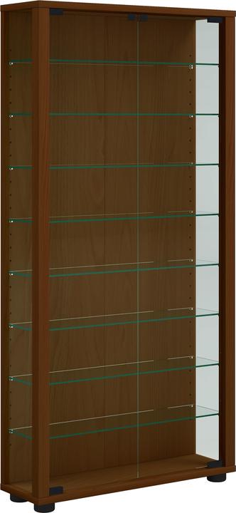 Actual product image VCM Collection stand display case wood glass Lumo Maxi (59 x 18 x 113 cm)