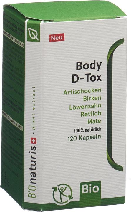 B'Onaturis Body D-Tox Bio Kaps (120 Stück, Kapseln, 80 g)