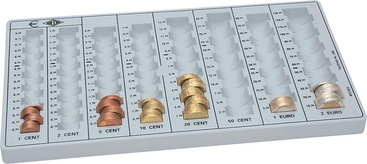 Image du produit Wedo Tableau de comptage compact, capacité en monnaie : 246,40 EUR (Compteuse de pièces)