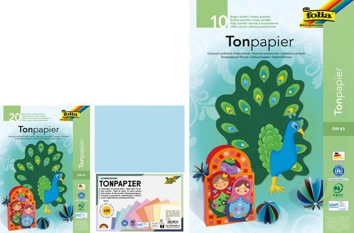 Actual product image Folia Clay paper (130 g/m², 10 x)