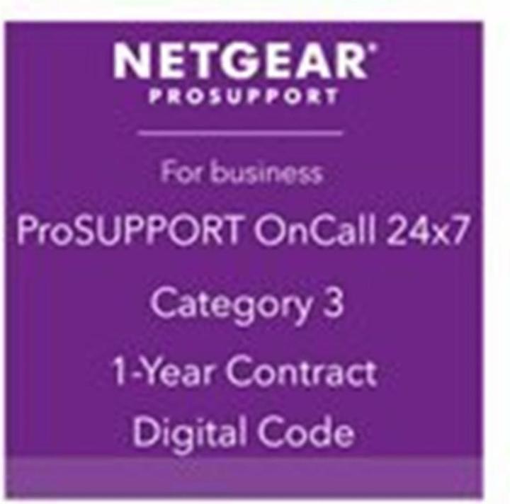 Image du produit Netgear NG ProSupport Contrat OnCall 24x7 Cat.3 (1 Dispositifs, 12 mois)