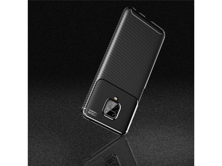 Produktbild Screenguard Xiaomi Redmi Note 9 Pro Hülle Carbon Design TPU Case (Xiaomi Redmi Note 9 Pro)