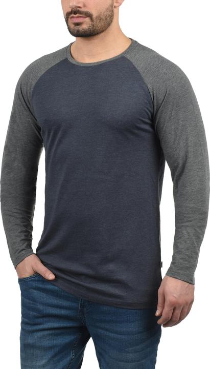 Immagine prodotto Solid Bastien Maglia Maglie A Maniche Lunghe Da Uomo Con Girocollo (XXL)