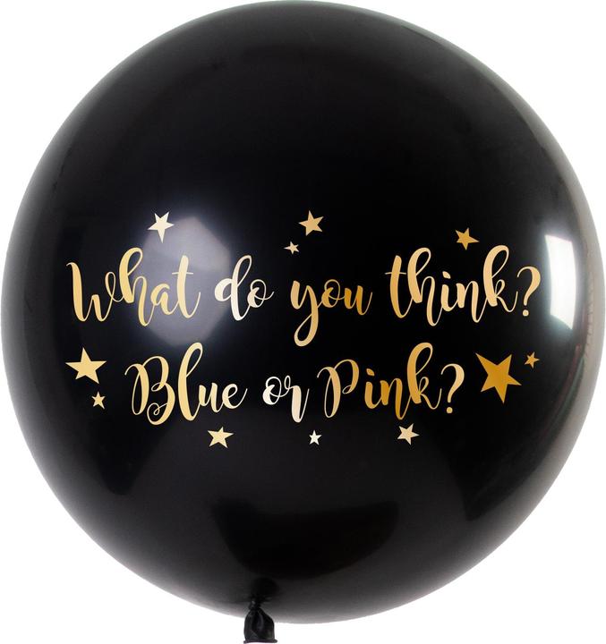 Produktbild Folat Ballon Gender Reveal Boy Metallic - 90cm (1 x)