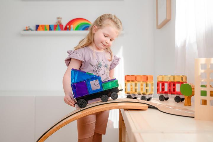 Actual product image Connetix CON-EU-50T - Rainbow Transport Pack 50 pieces