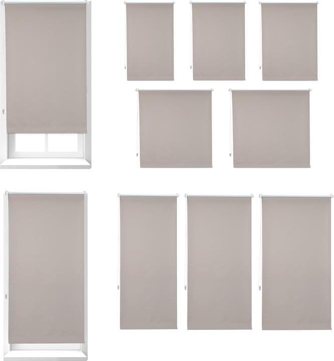 Actual product image Relaxdays Brown Thermal Blinds (60 x 4.5 x 160 cm)