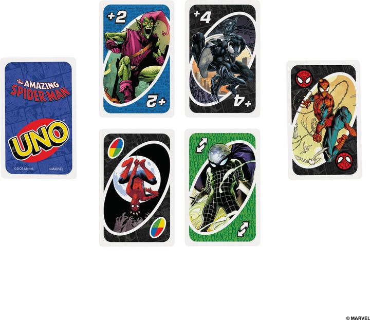 Produktbild Mattel Games Uno Spider-Man (Deutsch, Französisch, Italienisch)