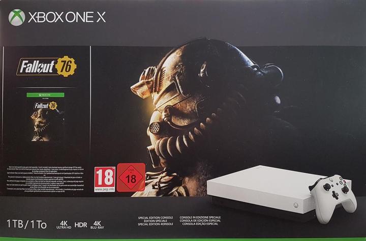 Produktbild Microsoft Xbox One X + Fallout 76 Bundle