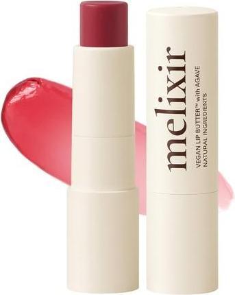 Actual product image Melixir Vegan Lip Butter #10 Flutter and 11 More Colors Sheer Tinted Lip Balm