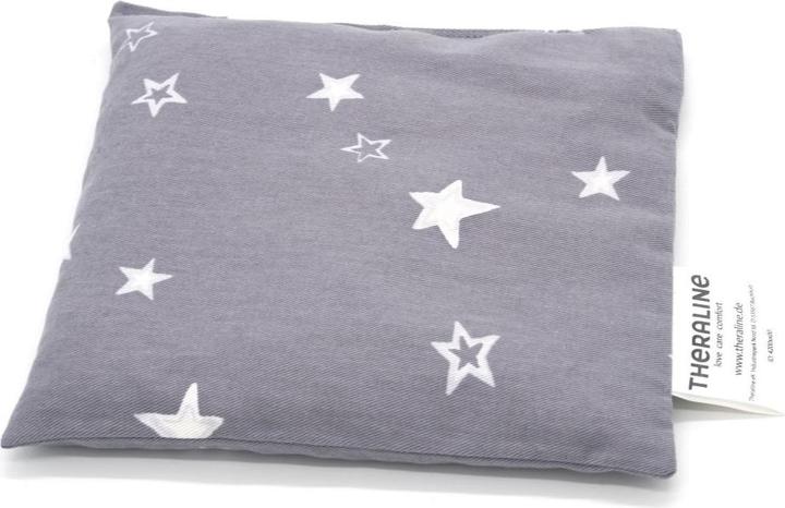 Immagine prodotto Theraline Cuscino termico e cuscino a grana Cuscino termico con imbottitura in ciliegio 19 x 19 cm - Cielo (19 x 19 cm)