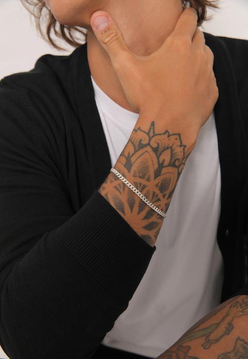 Immagine prodotto Kuzzoi Bracciale di base (23 cm, Argento 925)