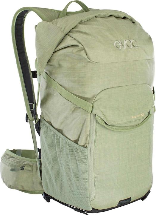 Evoc Sac à dos pour appareil photo Photop 22L, olive (Sac à bandoulière pour appareil photo, 22 l)
