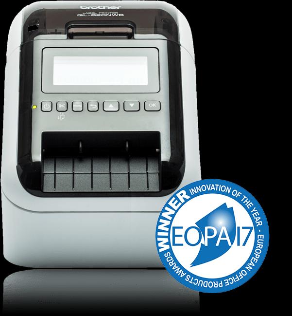 Actual product image Brother QL-820NWBc (300 dpi)