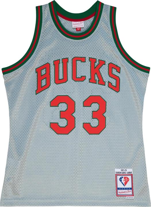 Produktbild Mitchell & Ness trikot ilwaukee bucks karee abdul-jabbar 75th nba (M)