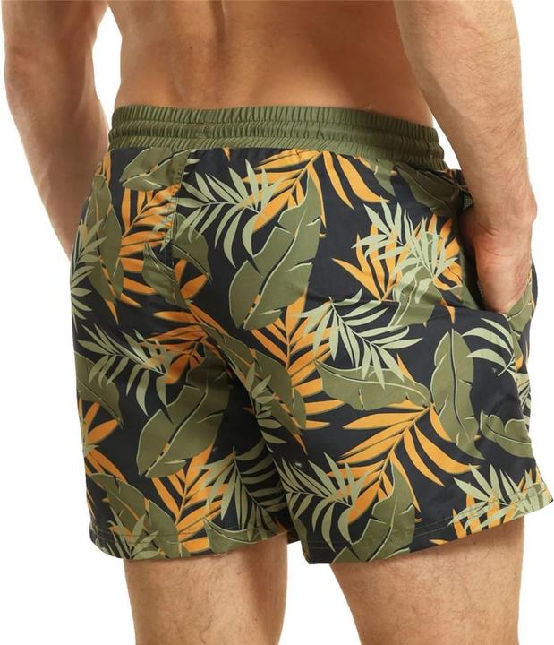 Actual product image Ript Essentials Mens Jungle Print Swim Shorts (S)