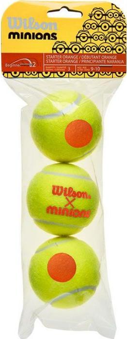 Actual product image Wilson MINIONS STAGE 2 BALL (3X)
