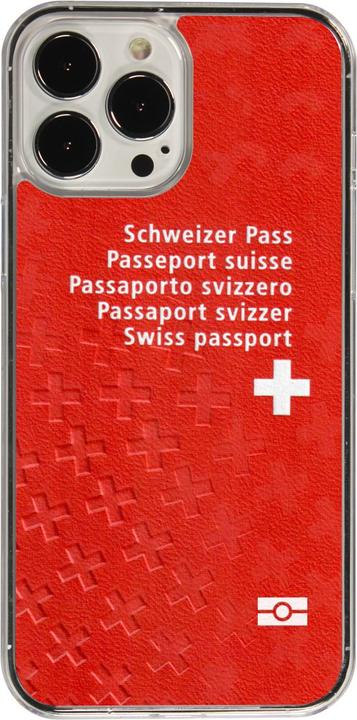 Actual product image PhoneLook Cover transparent Swiss Passport (Apple iPhone 13 Pro Max)