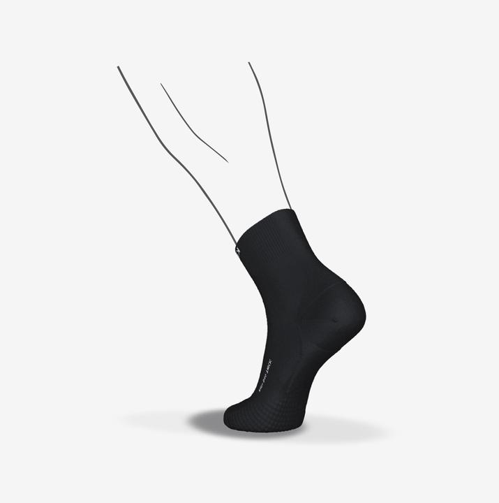 Image du produit Kiprun Chaussettes de running run900 épaisses mid noires (39, 42)