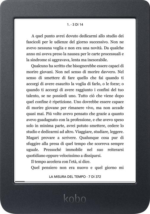 Immagine prodotto Kobo Nia (6", 8 GB, Nero)