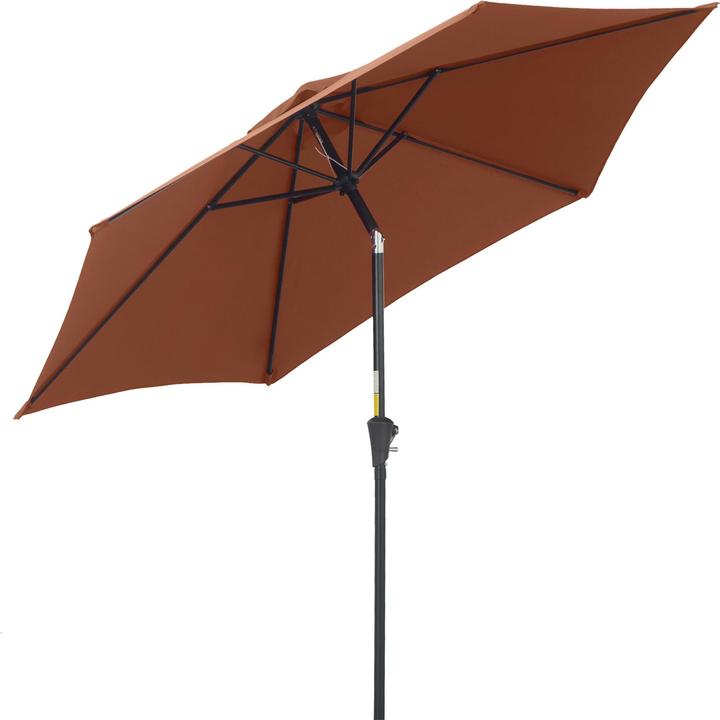 Produktbild Outsunny Sonnenschirm mit Handkurbel (2.60 m)