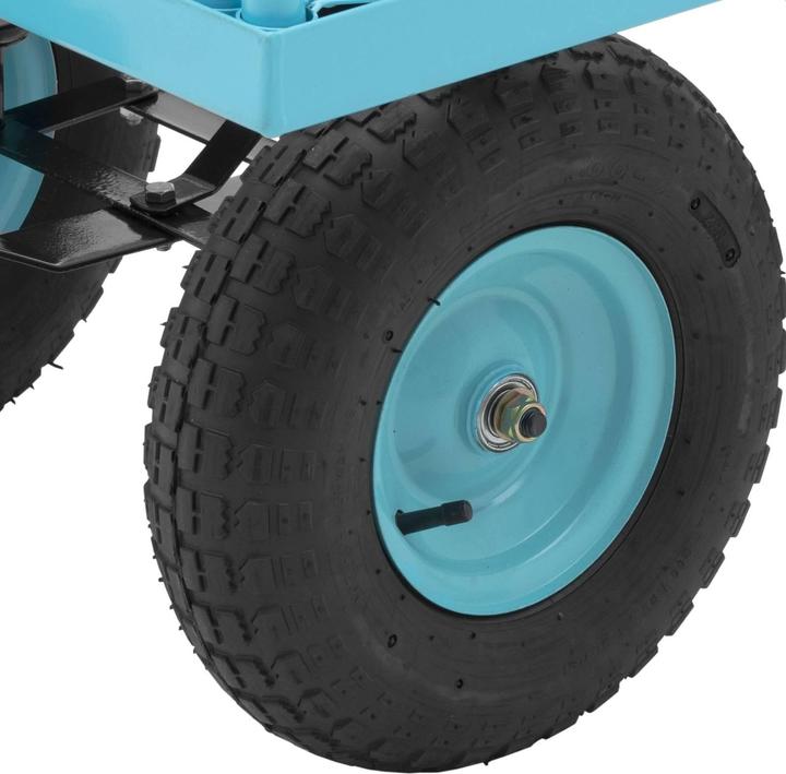 Produktbild Hillvert Transportwagen Gartenwagen Plattformwagen abnehmbare Seitengitter 400 kg (400 kg)