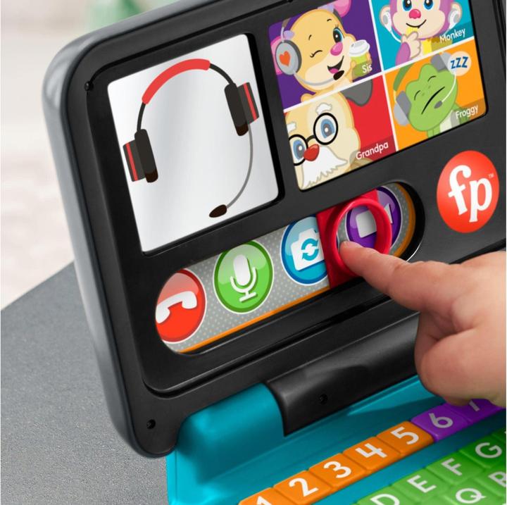 Produktbild Fisher-Price Homeoffice Laptop (Deutsch, Englisch)