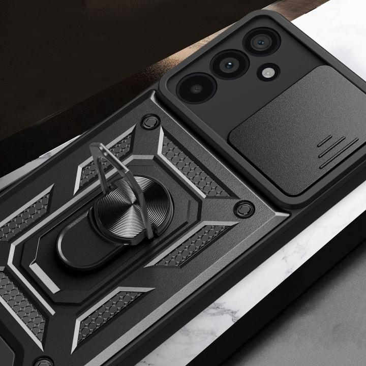 Actual product image Tech-Protect CamShield Pro Case for Samsung Galaxy A56 5G - Black (Samsung Galaxy A56)