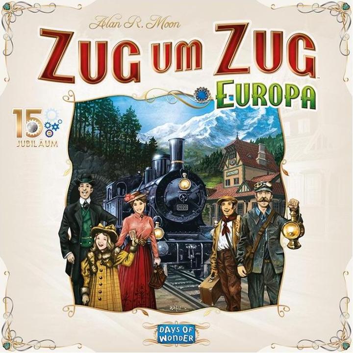 Produktbild Days of Wonder Europa - Zug um Zug (Deutsch)