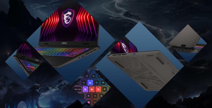 Actual product image MSI Sword 16 HX RTX 4060 (16", Intel Core i7-14700HX, 16 GB, 1000 GB, CH)