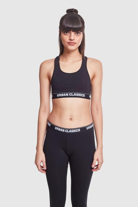Actual product image Urban Classics Ladies Logo Bra (XS)