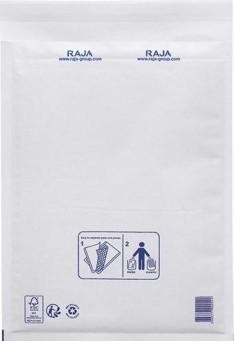Image du produit Raja Pochettes d'expédition à bulles d'air PMBL4C Papier Blanc (100 x)