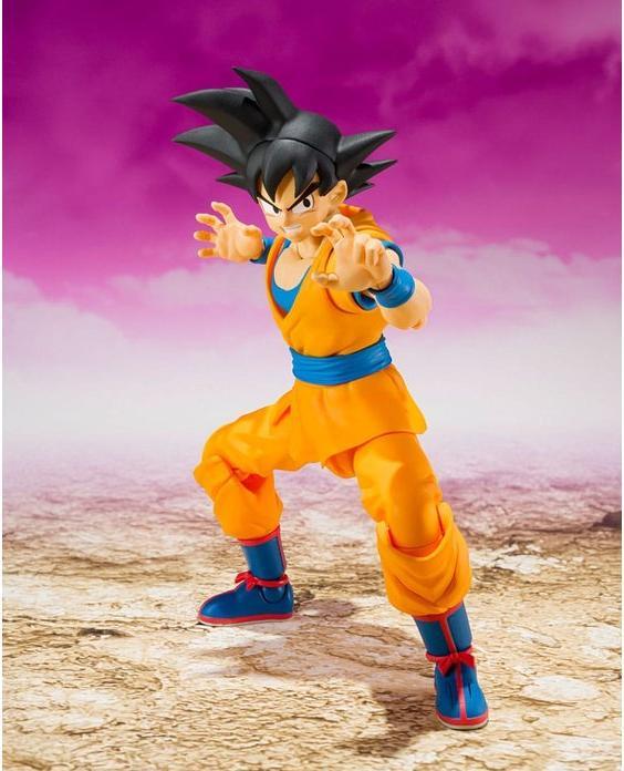 Actual product image Bandai Dragon Ball Daima S.H. Figuarts action figure Son Goku 15 cm