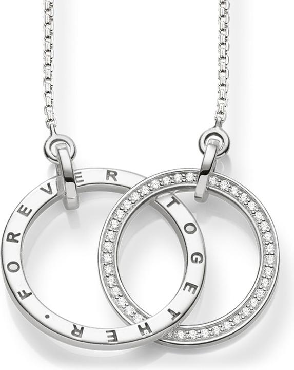 Thomas Sabo Collier Together Forever (Silber, 55 - 60 cm)