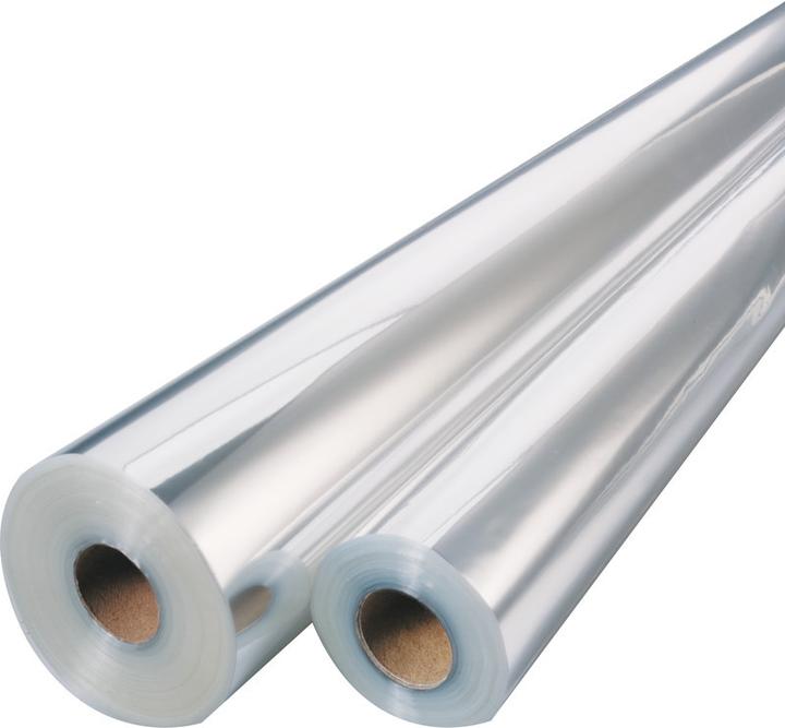 Folia Geschenkfolie Rolle glasklar (Geschenkfolie, 1 x)