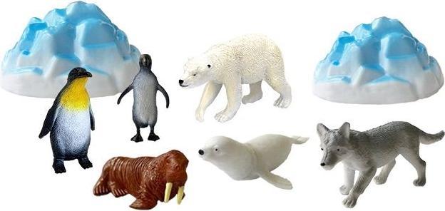 Produktbild Zimpli Kids Zimpli Schneespiel-Arktis-Abenteuer-Sensorik-Spielset mit Figuren