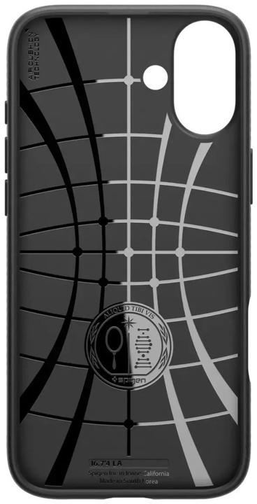 Immagine prodotto Spigen Liquid Air iPhone 16 Plus nero opaco ACS08066 (Apple iPhone 16 Plus)